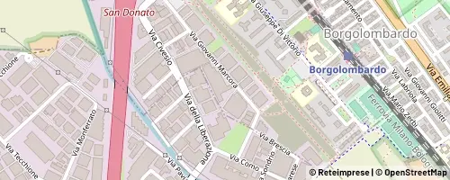 Mappa San Giuliano Milanese