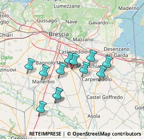 Mappa Via Ugo Foscolo, 25016 Ghedi BS, Italia (11.725)