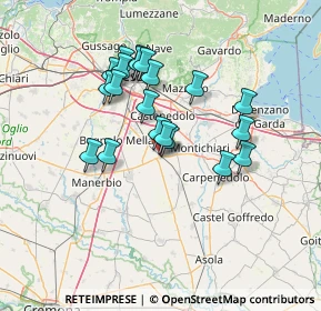 Mappa Via Ugo Foscolo, 25016 Ghedi BS, Italia (12.008)