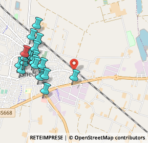 Mappa Via Ugo Foscolo, 25016 Ghedi BS, Italia (1.165)