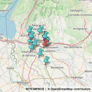 Mappa Via Don Francesco Leardini, 37134 Verona VR, Italia (8.72538)