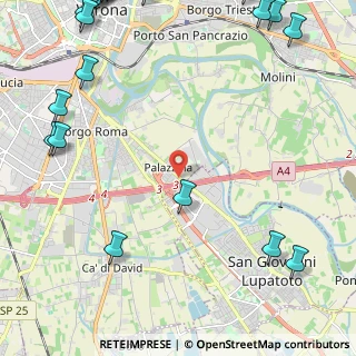 Mappa Via Don Francesco Leardini, 37134 Verona VR, Italia (3.7465)