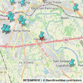 Mappa Via Don Francesco Leardini, 37134 Verona VR, Italia (3.64429)