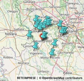 Mappa Via Magenta, 20081 Abbiategrasso MI, Italia (9.6345)