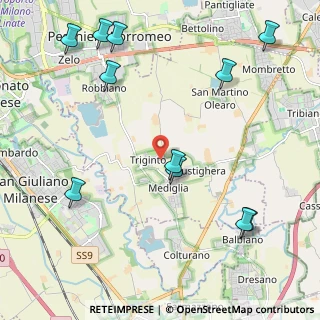 Mappa Via Massimo D'Azeglio, 20060 Mediglia MI, Italia (2.66273)