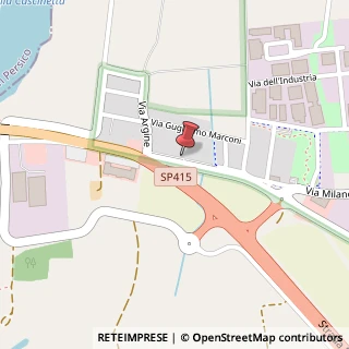 Mappa Strada Provinciale ex Strada Statale 415 Paullese, 28, 26016 Spino d'Adda, Cremona (Lombardia)