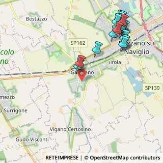 Mappa Via Rosselli, 20083 Gaggiano MI, Italia (2.69778)