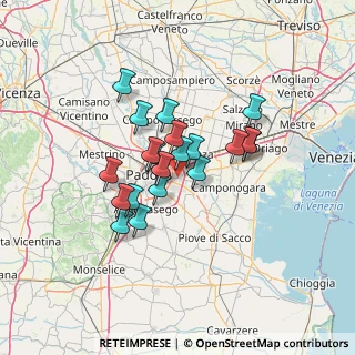 Mappa Via Fulvio Pendini, 35127 Padova PD, Italia (10.055)