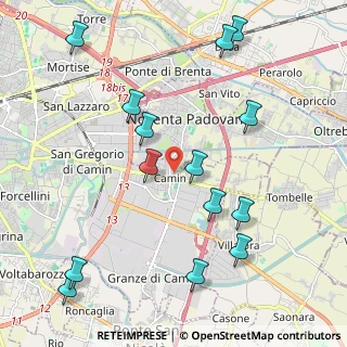 Mappa Via Fulvio Pendini, 35127 Padova PD, Italia (2.41143)