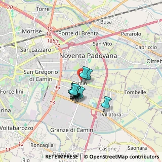 Mappa Via Fulvio Pendini, 35127 Padova PD, Italia (1.055)