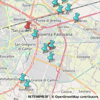 Mappa Via Fulvio Pendini, 35127 Padova PD, Italia (2.69154)