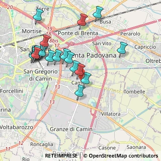 Mappa Via Fulvio Pendini, 35127 Padova PD, Italia (2.055)