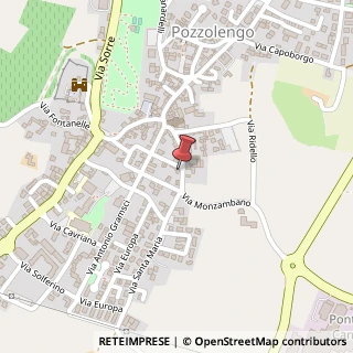 Mappa Via Santa Maria, 1, 25010 Pozzolengo, Brescia (Lombardia)