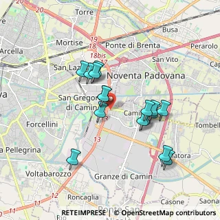 Mappa SPAZIONODO, 35127 Padova PD, Italia (1.59375)