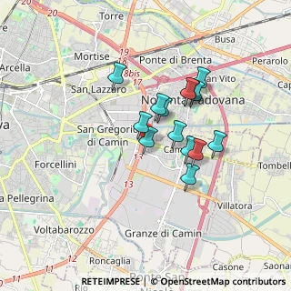 Mappa SPAZIONODO, 35127 Padova PD, Italia (1.31714)