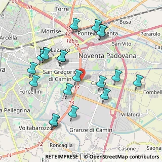 Mappa SPAZIONODO, 35127 Padova PD, Italia (2.1105)