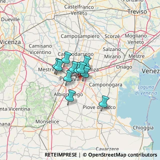 Mappa SPAZIONODO, 35127 Padova PD, Italia (7.05091)