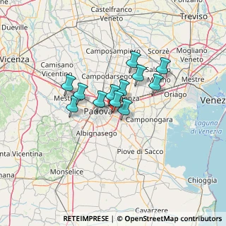 Mappa SPAZIONODO, 35127 Padova PD, Italia (8.98667)