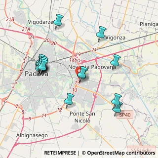 Mappa SPAZIONODO, 35127 Padova PD, Italia (4.09158)