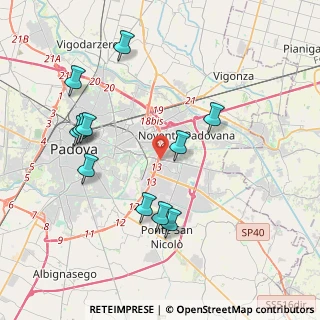 Mappa SPAZIONODO, 35127 Padova PD, Italia (4.08182)