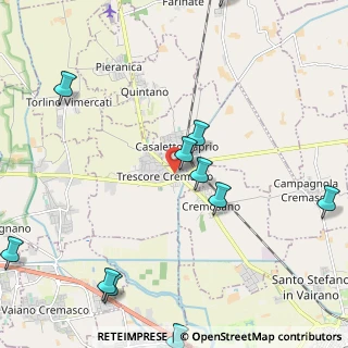 Mappa Via Magri, 26017 Trescore Cremasco CR, Italia (2.80727)