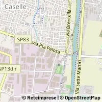 Mapa Selvazzano Dentro