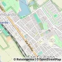 지도 San Giuliano Milanese