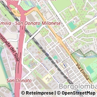지도 San Donato Milanese