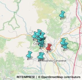 Mappa Località Parrocchia, 10082 Cuorgnè TO, Italia (4.96)