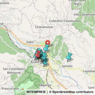 Mappa Località Parrocchia, 10082 Cuorgnè TO, Italia (1.45333)