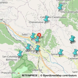 Mappa Località Parrocchia, 10082 Cuorgnè TO, Italia (2.54182)