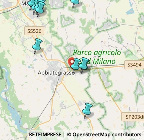 Mappa Cascina Rocca, 20080 Albairate MI, Italia (4.97545)