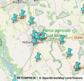 Mappa Cascina Rocca, 20080 Albairate MI, Italia (5.974)