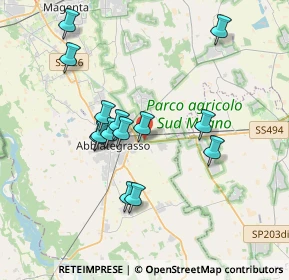 Mappa Cascina Rocca, 20080 Albairate MI, Italia (3.36929)