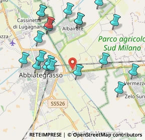 Mappa Cascina Rocca, 20080 Albairate MI, Italia (2.302)