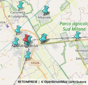 Mappa Cascina Rocca, 20080 Albairate MI, Italia (1.9875)