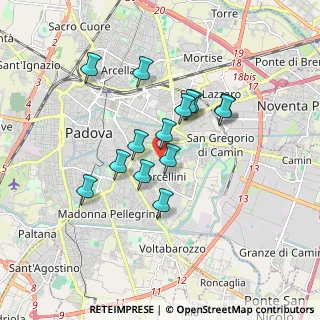Mappa 35128 Padova PD, Italia (1.42786)