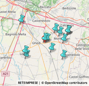 Mappa Strada Montichiari, 25016 Ghedi BS, Italia (6.33231)