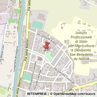 Mappa Via Vito Volterra, 21, 35143 Padova, Padova (Veneto)