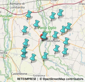 Mappa Piazza S. Martino, 26029 Soncino CR, Italia (7.14778)