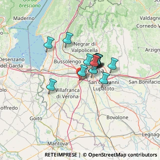 Mappa Via San Luca, 37062 Dossobuono VR, Italia (9.02286)