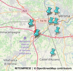 Mappa Via S. Luca, 37062 Dossobuono VR, Italia (3.51182)