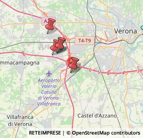 Mappa Via S. Luca, 37062 Dossobuono VR, Italia (4.69273)