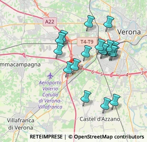 Mappa Via S. Luca, 37062 Dossobuono VR, Italia (3.41056)