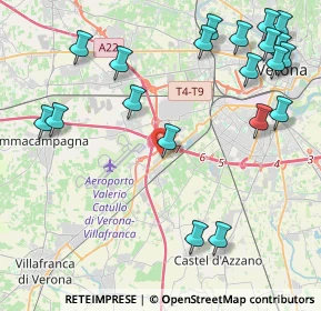 Mappa Via S. Luca, 37062 Dossobuono VR, Italia (5.4145)