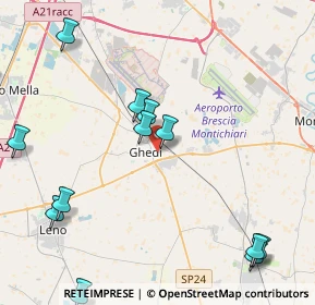 Mappa Via G. Verga, 25016 Ghedi BS, Italia (6.5115)