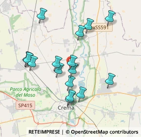 Mappa 26010 Pianengo CR, Italia (3.62063)