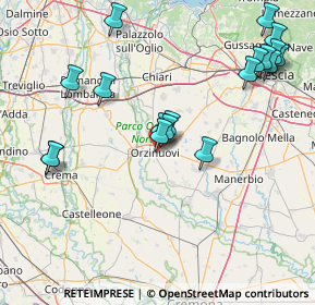 Mappa 25034 Orzinuovi BS, Italia (18.04)