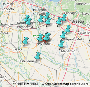 Mappa 25034 Orzinuovi BS, Italia (11.57813)