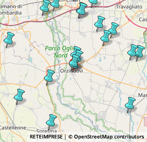 Mappa 25034 Orzinuovi BS, Italia (9.9005)